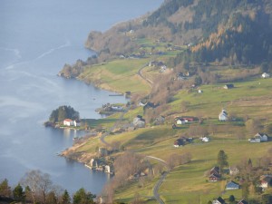 Wie eine Modell-Eisenbahn-Landschaft oder? ;)